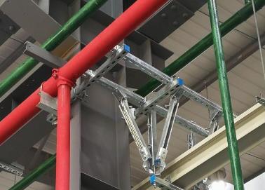 宣州该抗震支架的整体式支吊架结构协调性好